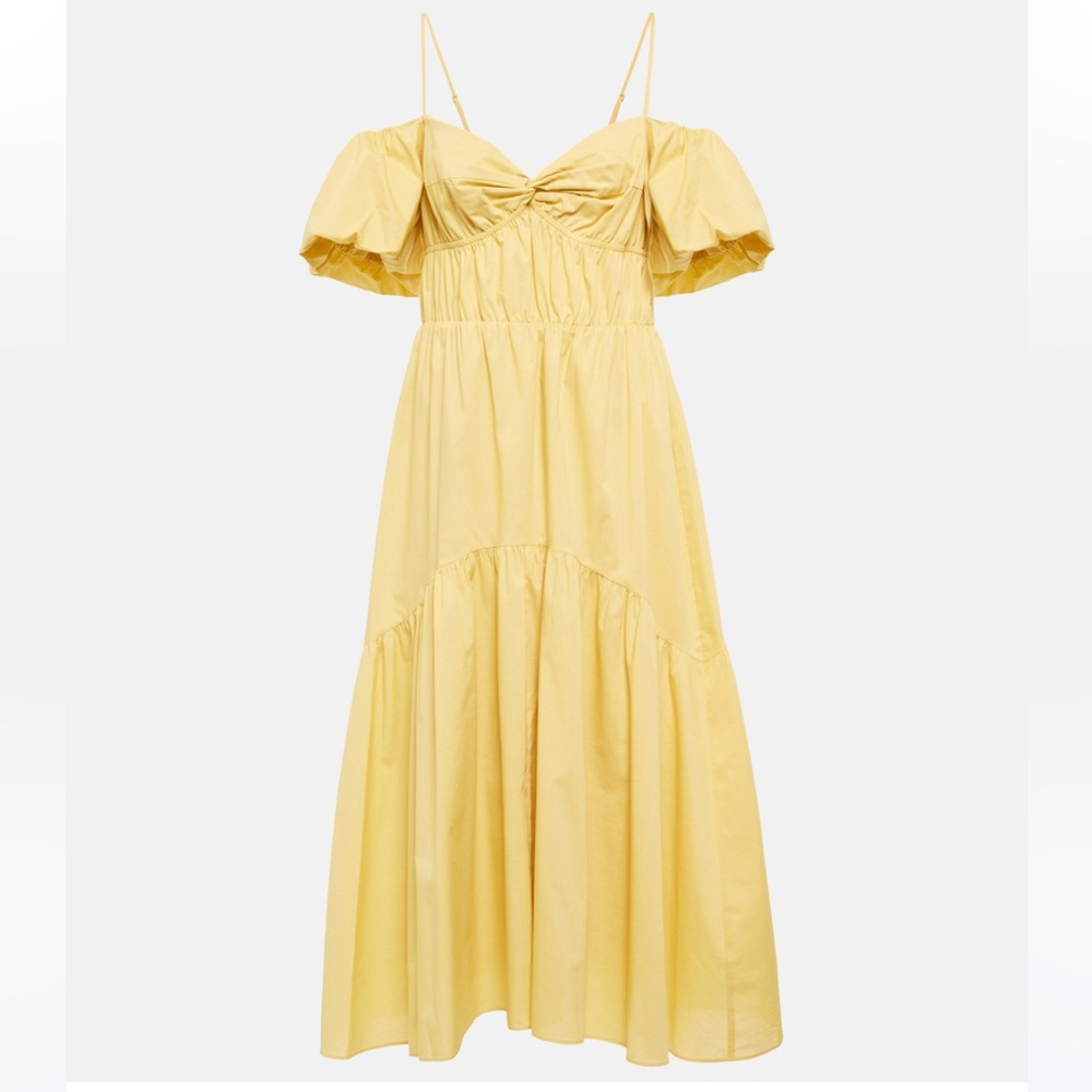Vince Poplin Midi Dress